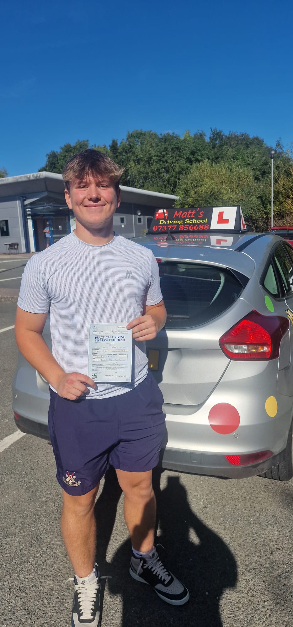 Driving instructor Saltford pass photo