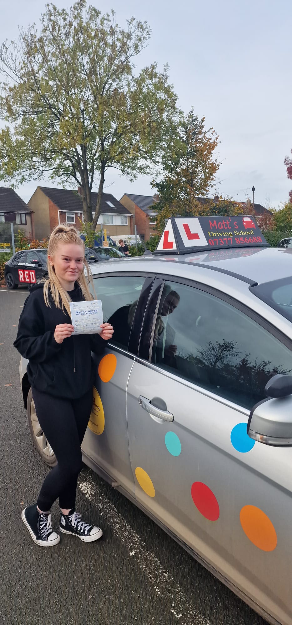 Saltford driving test pass student